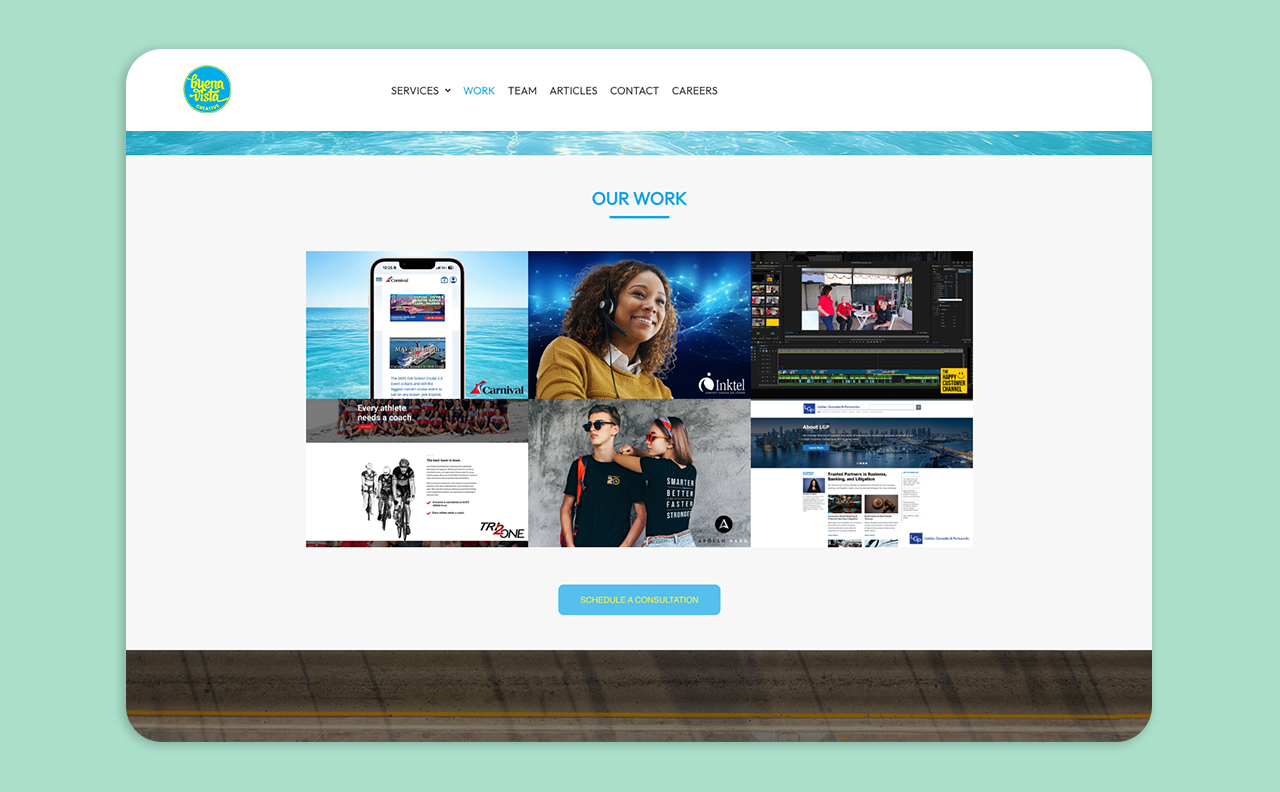 Francisco Anduiza, Jr., Senior Graphic Designer, Buena Vista Creative internal page design system