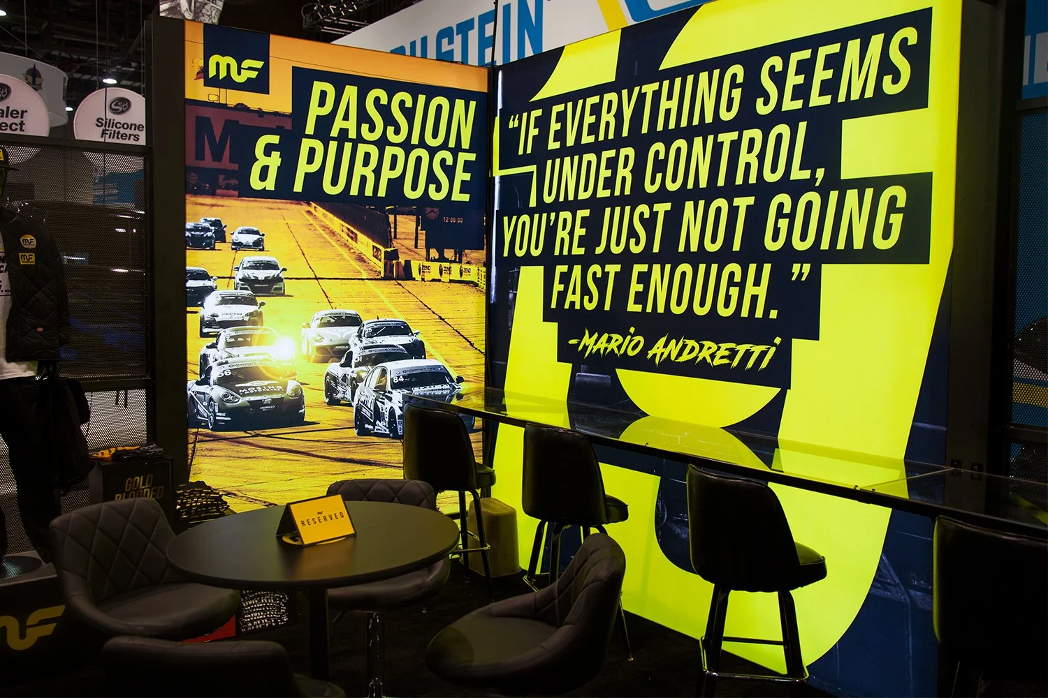 Francisco Anduiza, Jr., Senior Graphic Designer, MagnaFlow SEMA trade show booth interior environment design