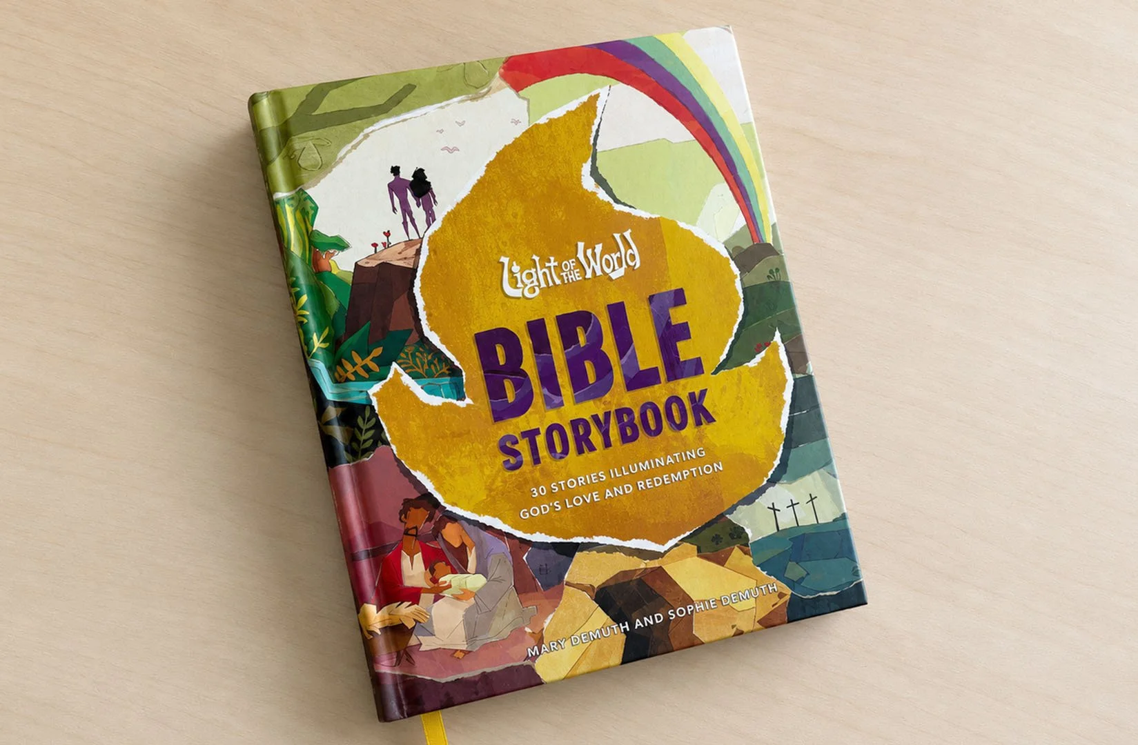 Published Light of the World Bible Storybook by Salvation Poem Project.