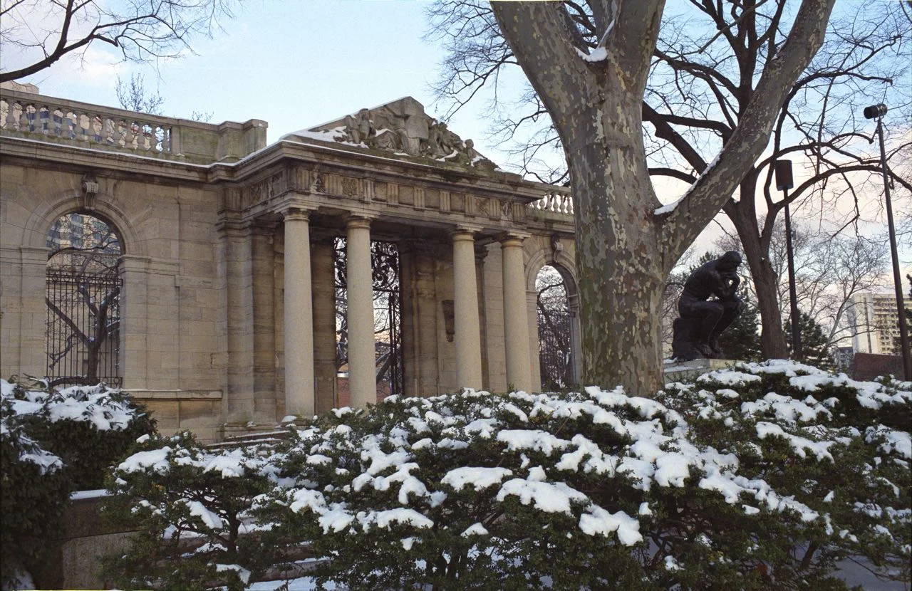 Winter at the Rodin Museum