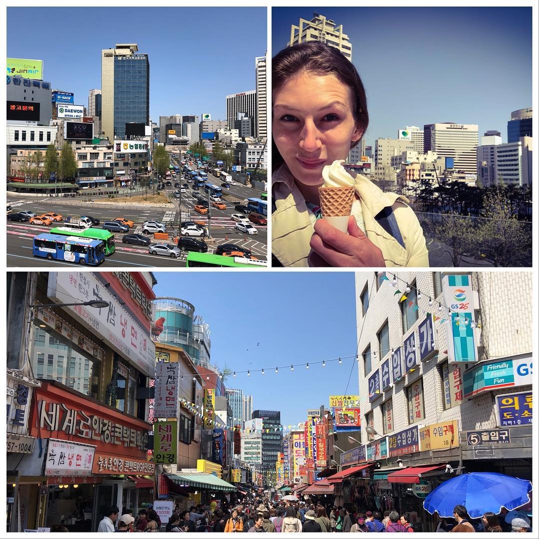 I had time only to eat ice cream🍦 and back to the airport to finally catch my flight to SF. But it was sooo worth it 😎 And so far it&rsquo;s been the longest flight ever: Saigon -&gt;Hong Kong -&gt;Seoul-&gt;San Francisco - so much to see even on l