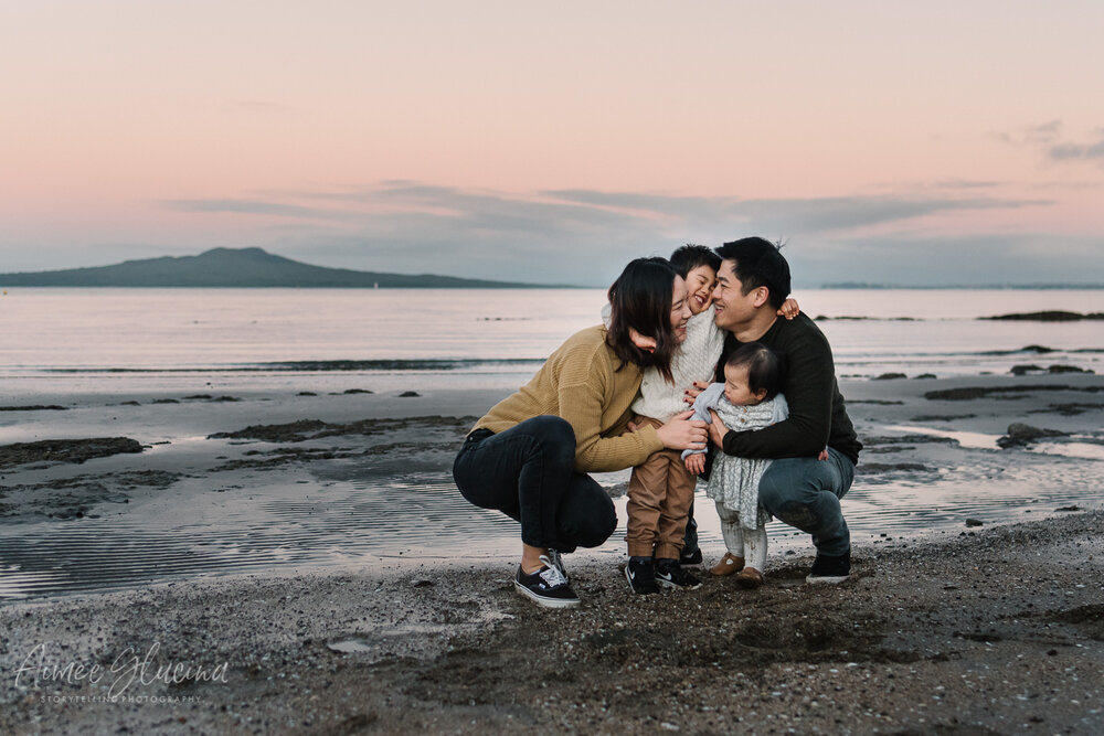 Sunset Castor Bay by Aimee Glucina Family Photography_.jpg