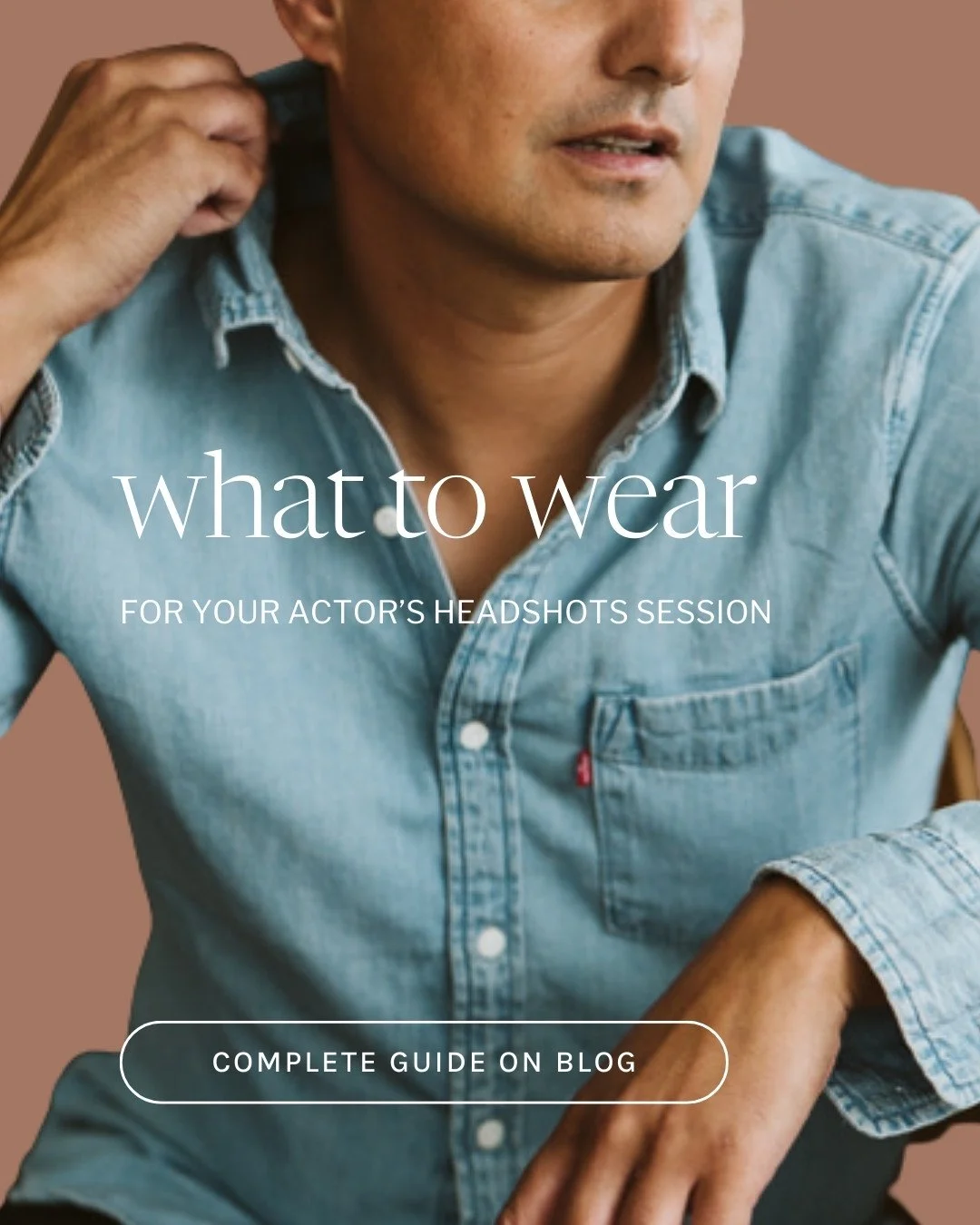 There's a fine line between 'casting type' and 'cosplay'. Choosing what to wear for your actor's headshots is more important than you think. ⁠
⁠
In this post I&rsquo;m sharing quick-hit tips on what to wear (and what to skip) for your actor headshots