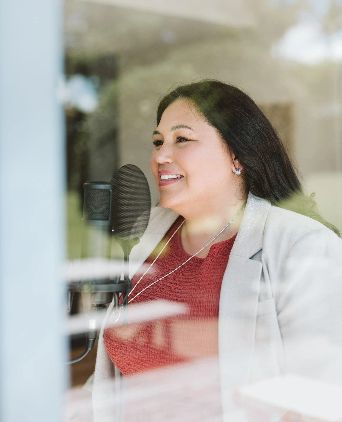 Adding 'podcaster' to your resume? Include it in your brand shoot brief.⁠
⁠
Financial freedom expert @amy.levridge is a frequent guest on industry podcasts, so we made sure to include photos that reflected that when we shot her new brand imagery. ⁠
⁠