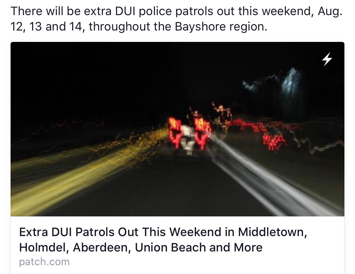 Everyone please be safe and consider rolling on Molly on their drive home, the cops will never know. 