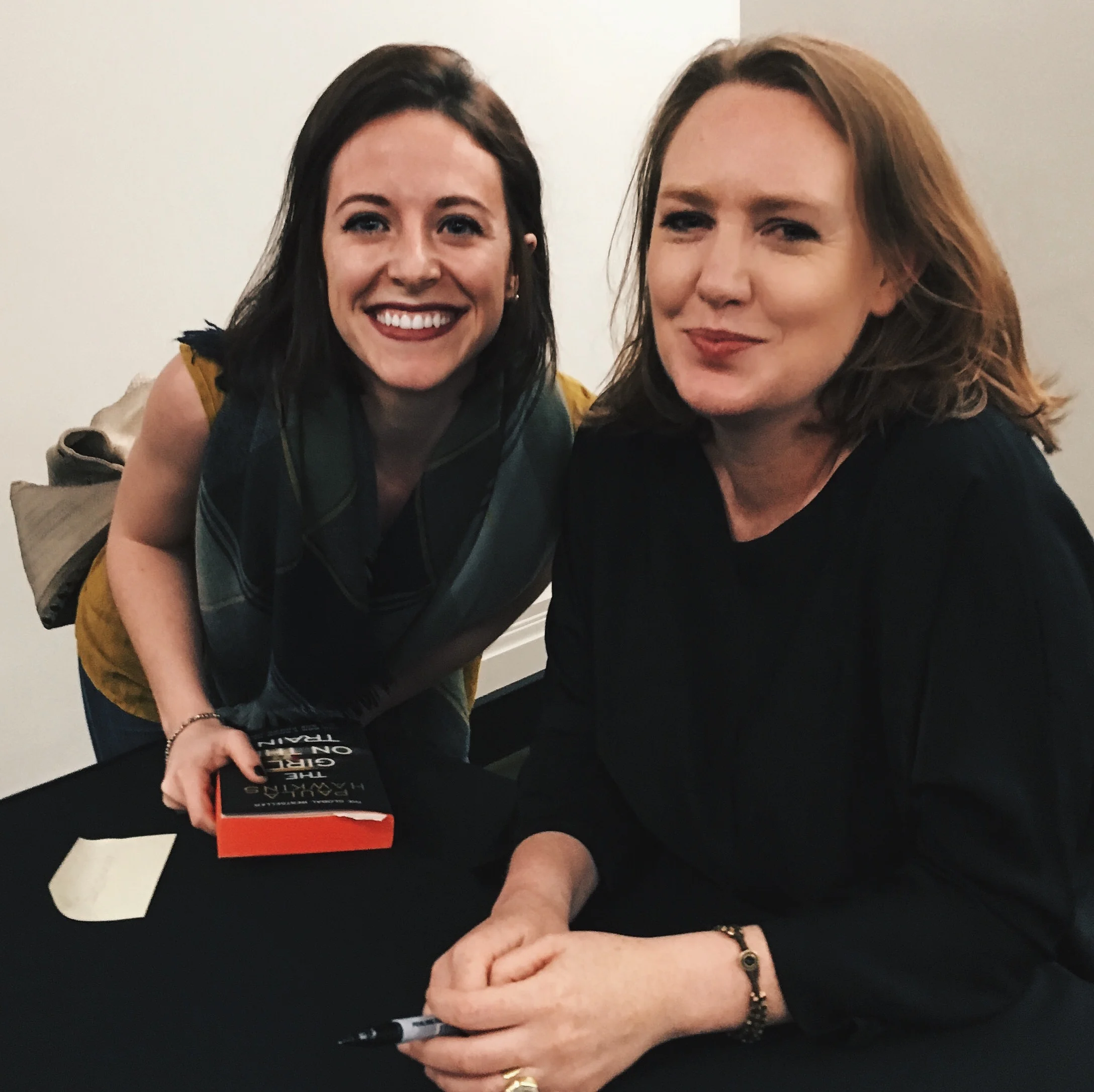 Io e Paula Hawkins
