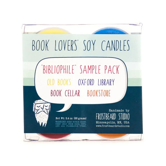 BOOKLOVERS' SOY CANDLE di Frostbeard