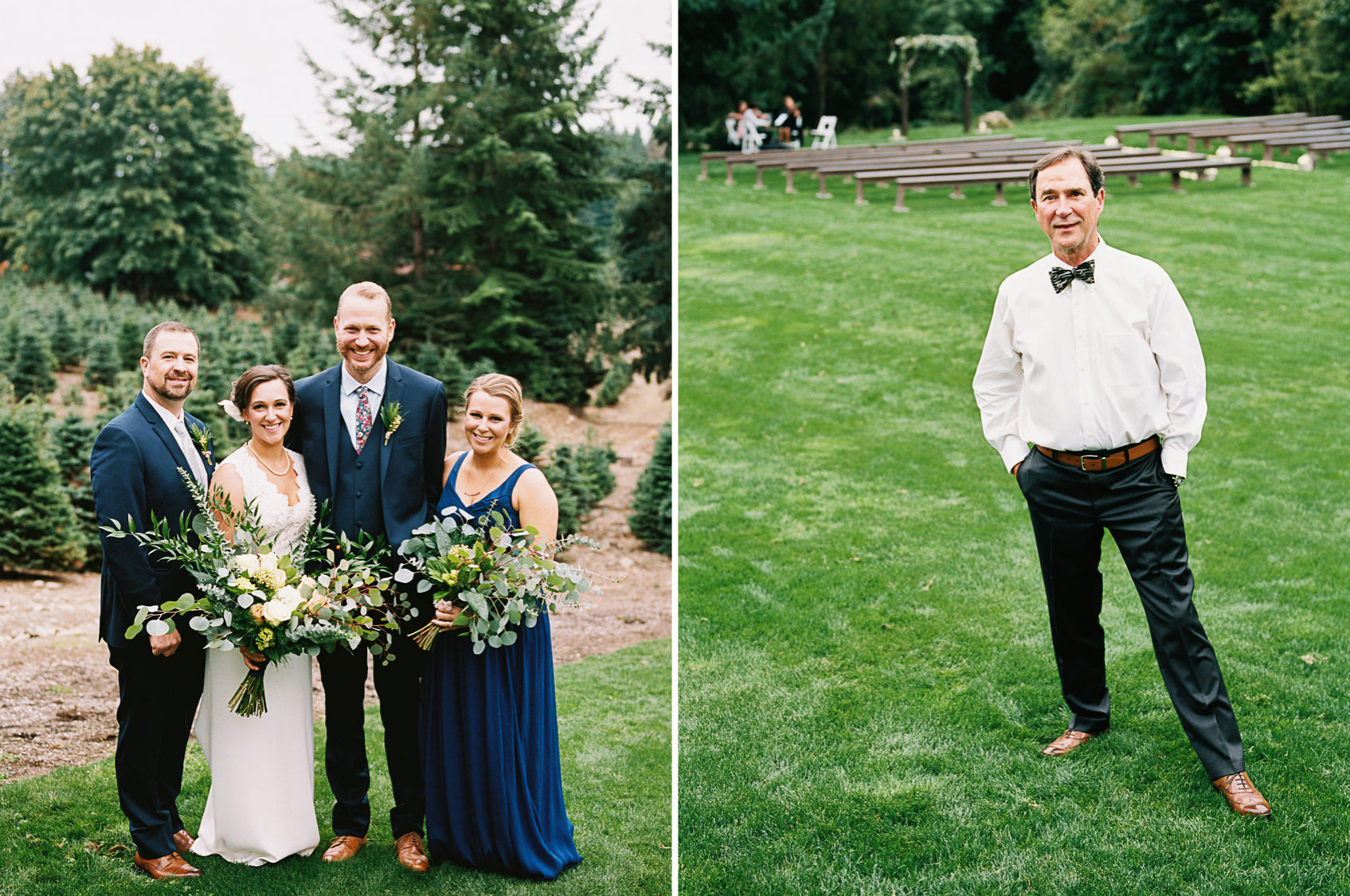 Trinity Tree Farm Wedding Amy Kiel Photography