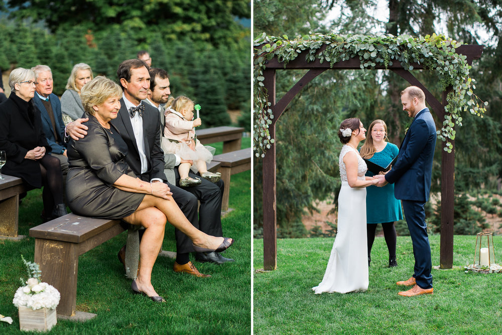 Trinity Tree Farm Wedding Amy Kiel Photography