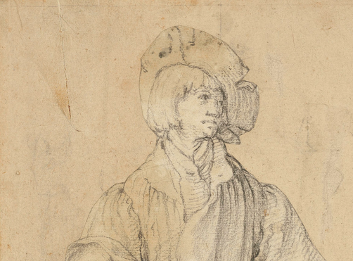 Lucas van Leyden’s early-16th-century black chalk drawing of a young man sold for 11.5 million pounds, or about $14.6 million, at Christie’s.