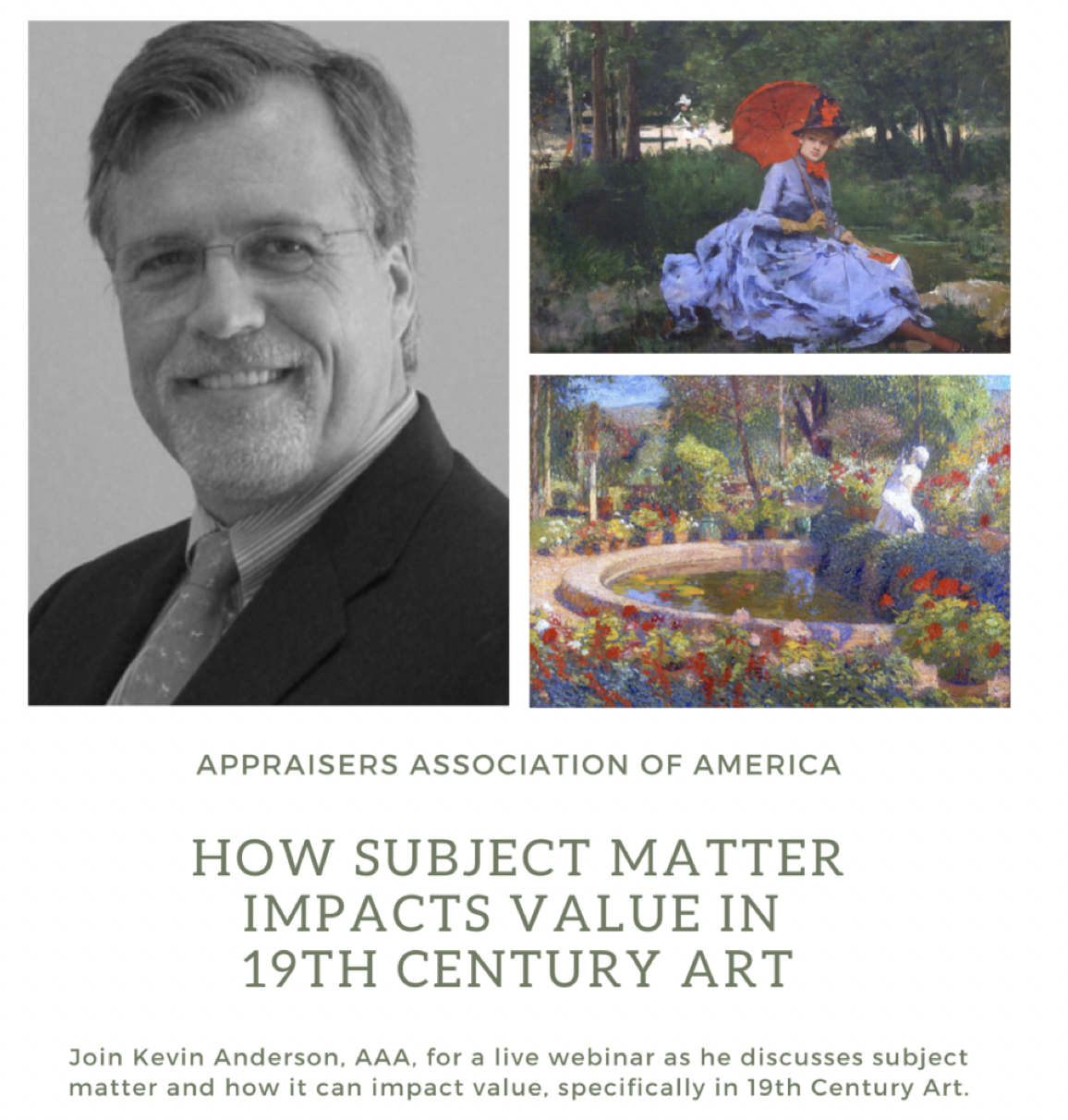 Join AFAA And The Appraisers Association Of America For This Special
