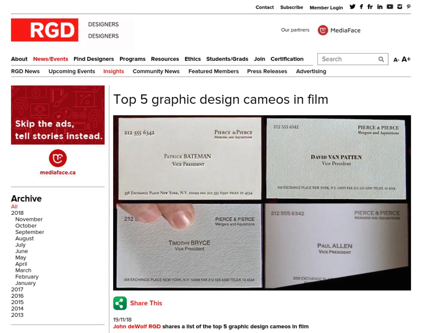 Top 5 graphic design cameos in film