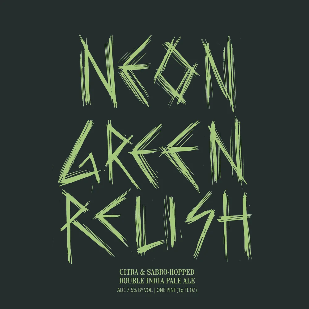 Neon Green Relish by Hop Butcher For the World