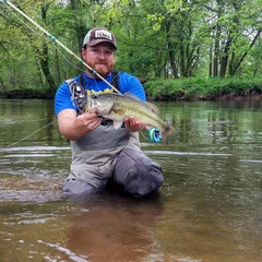Brandon is an engineer tech contractor for NASA by day and at night (after the wife and kids are sound asleep) you can find him at the vise pumping out orders for his "lil" shop Panther Branch Bugs . He specializes in warmwater patterns, from deer hair bugs to streamers. He's a self-professed streamer junkie and loves that he learns something new each time he spends the day throwing meat.