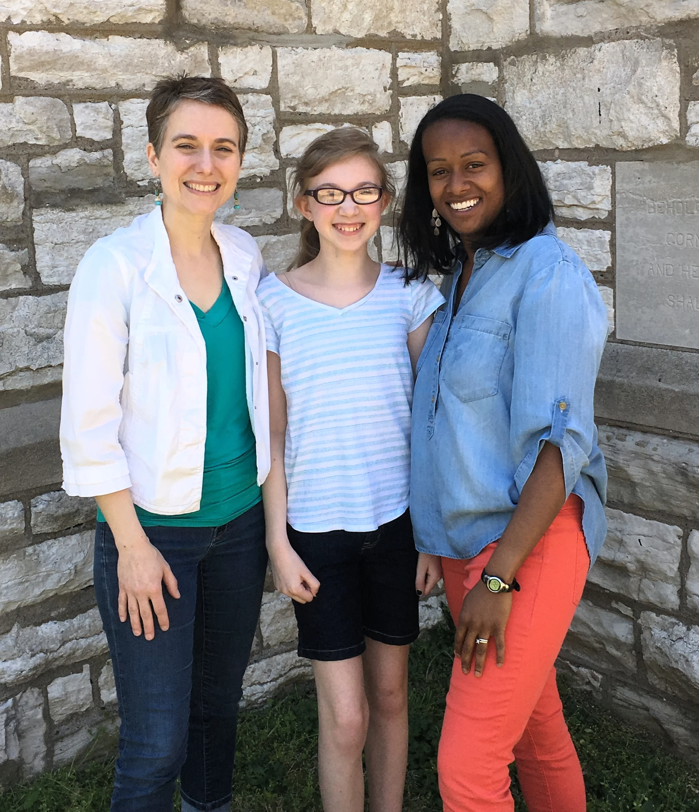 Valerie, Maren and Kristal