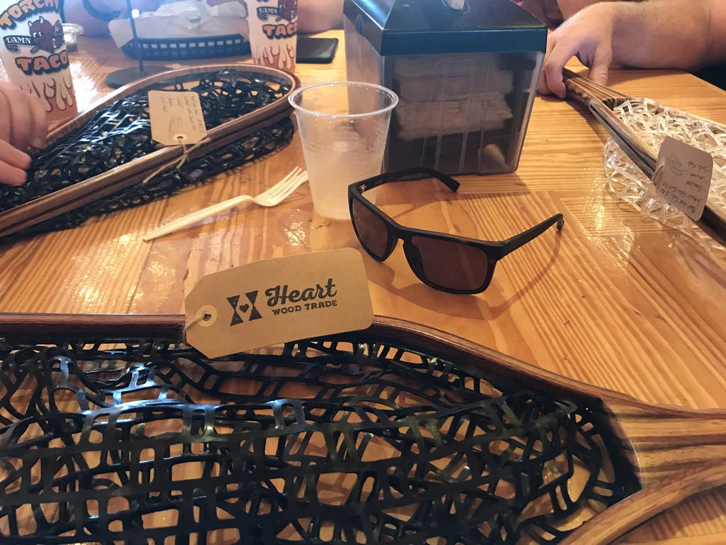 Heart Wood Trade nets and tacos!