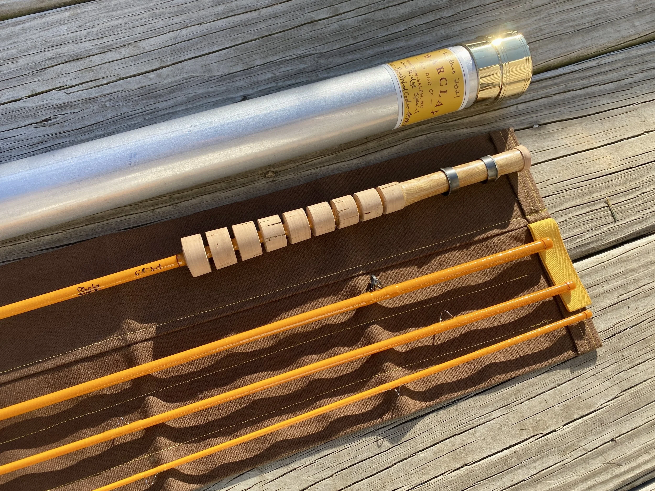 Christmas 2021 Rod - a 6'8" 3wt Blue Ridge Special #100-21