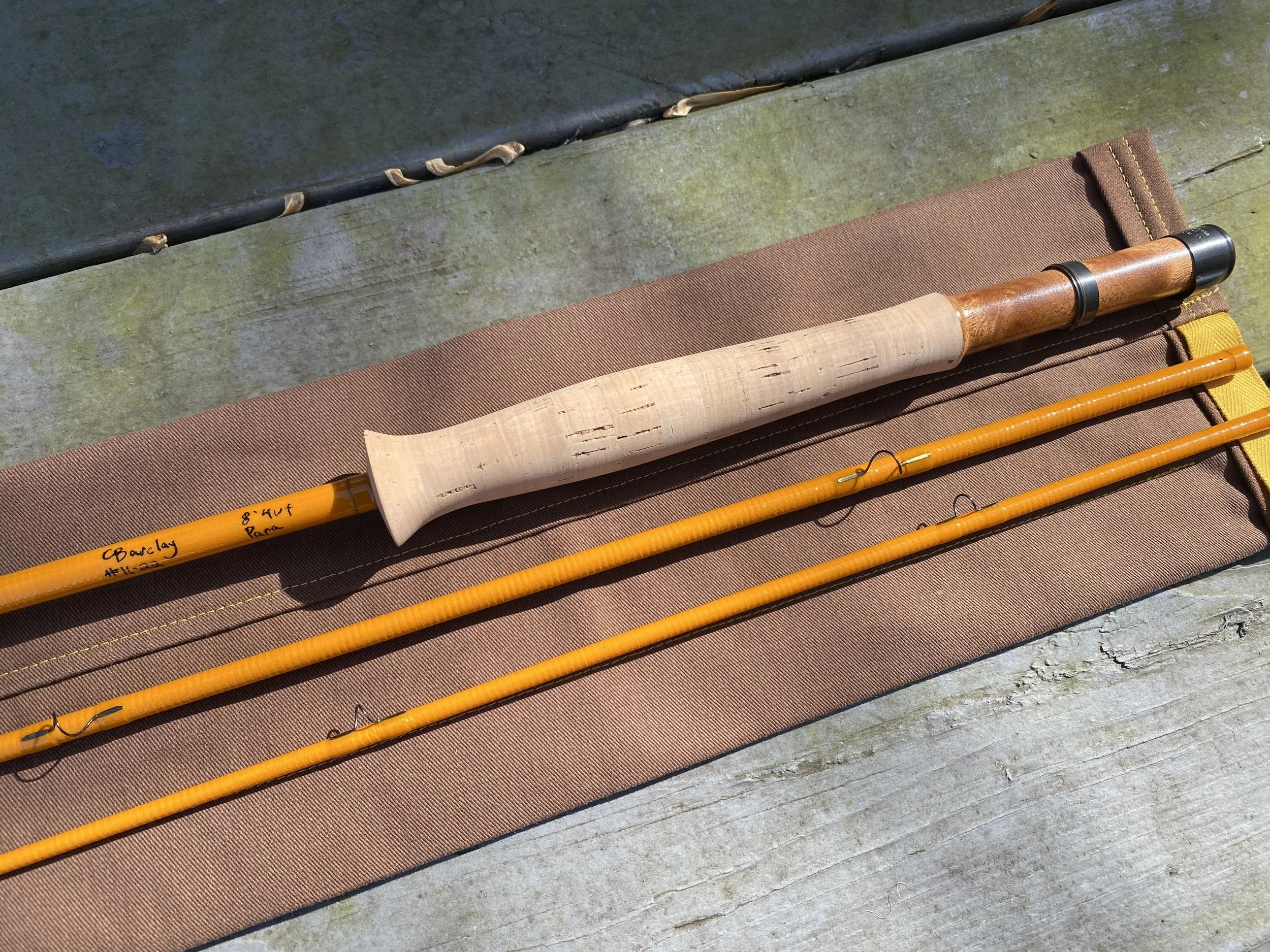 8' 4wt Parabolic #11-22 camphor seat