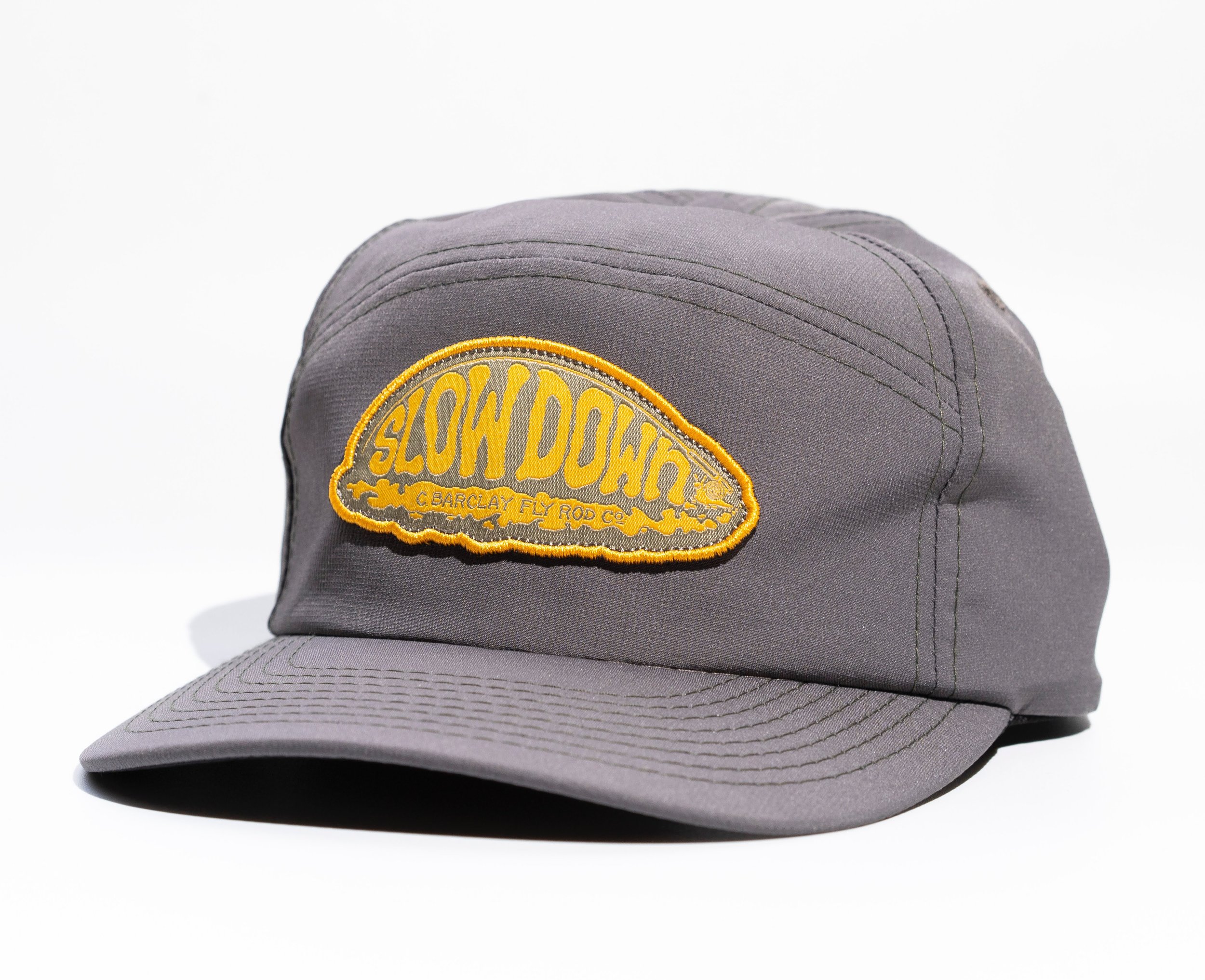 CBFRCo x Remedy Provisions SLOW DOWN Hat - Gray Full Fabric