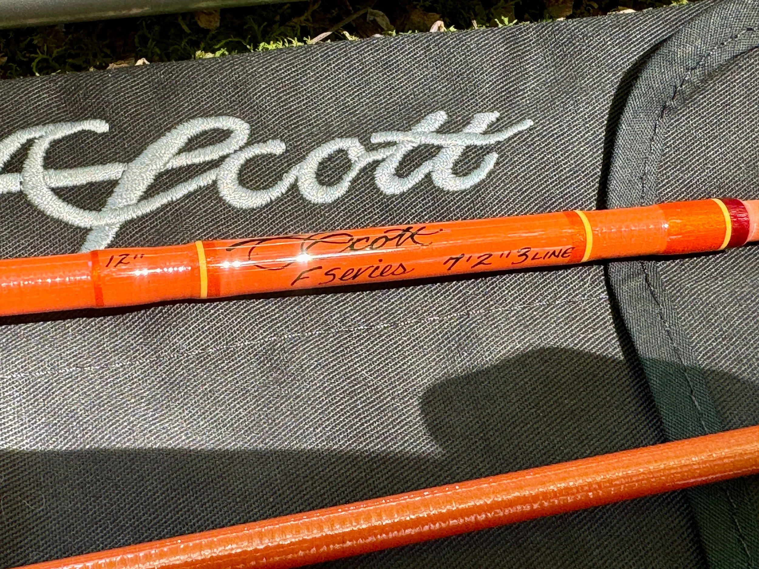 O*i様 Scott FS FS 723/5 Scott FS 723/5 fiberglass fly rod — C. Barclay Fly Rod Co.