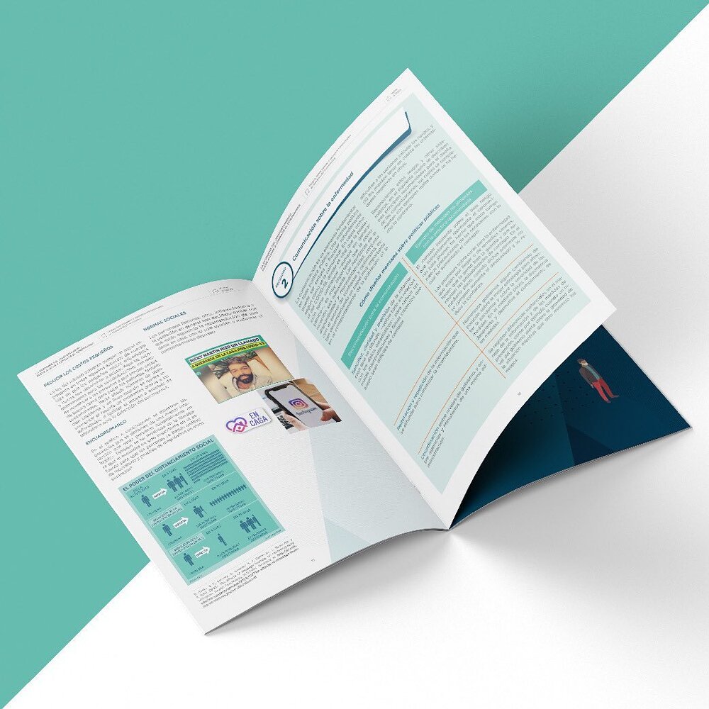 One more capture of this editorial design work... #editorial #ngo #covid_19