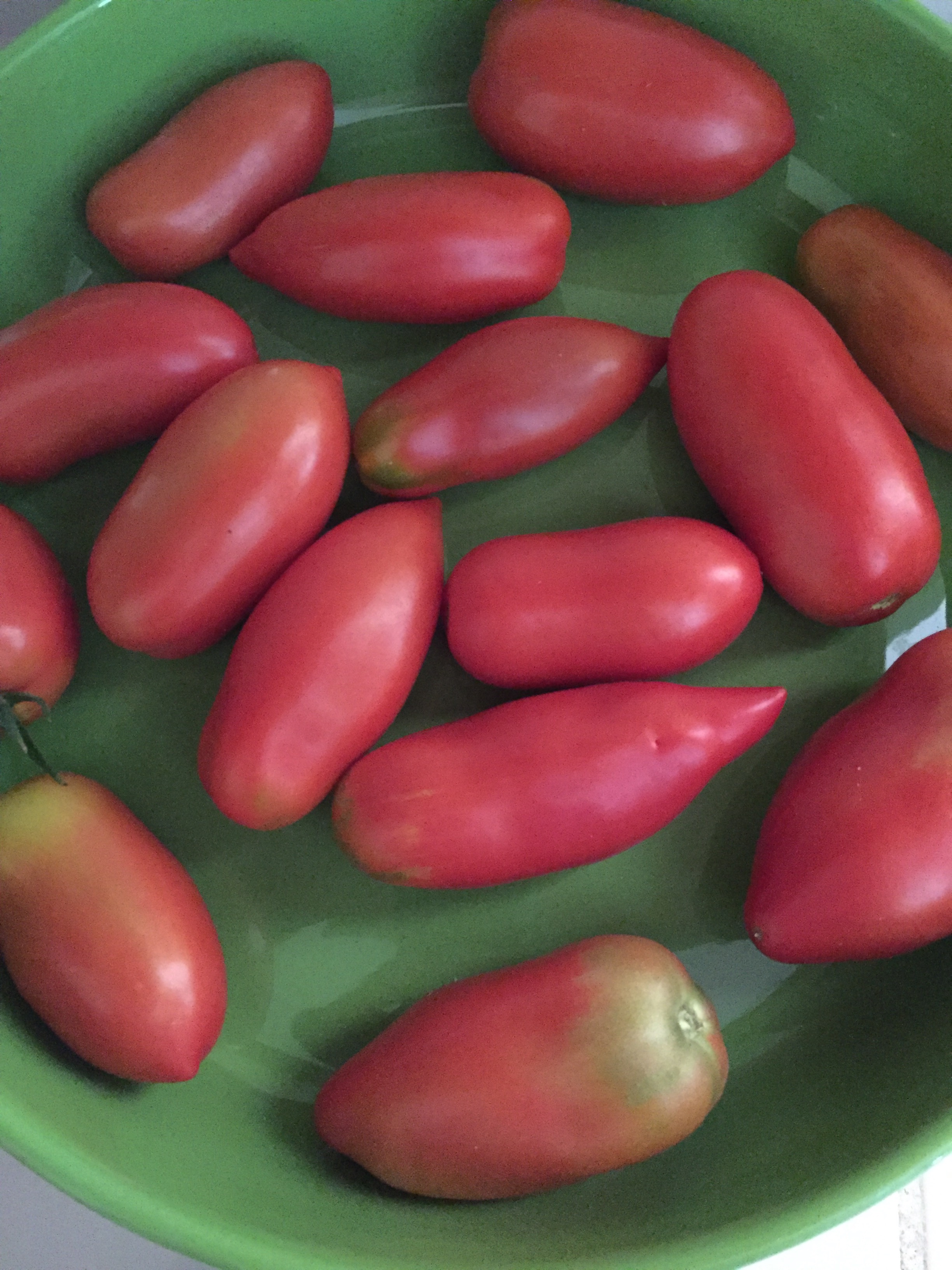 a few ripening inside in a bowl