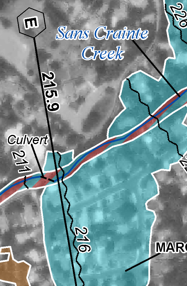 Excerpt of a FEMA Flood Map