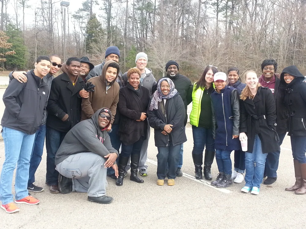 Leaders Praying in Community
