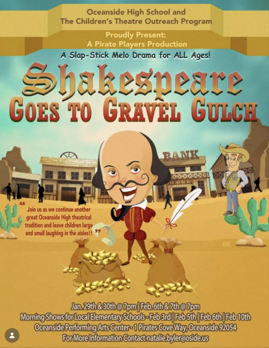 Shakespeare Goes to Gravel Gulch