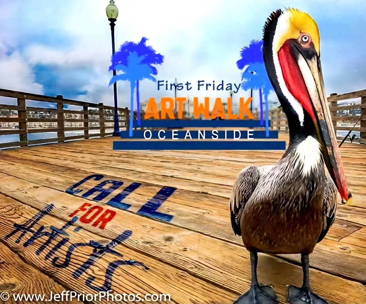 Artists + creatives

If you&rsquo;ve been thinking about joining First Friday Art Walk Oceanside, this is your moment.

🗓 Friday, May 1st
5&ndash;8 PM Art Walk
8&ndash;9 PM After Dark concert at the library stage

Submission deadline for May: April 