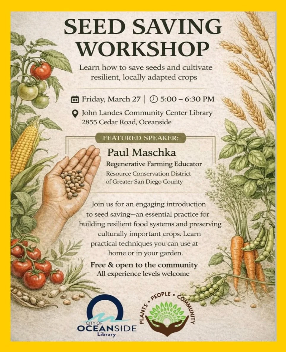 Seed Saving Workshop