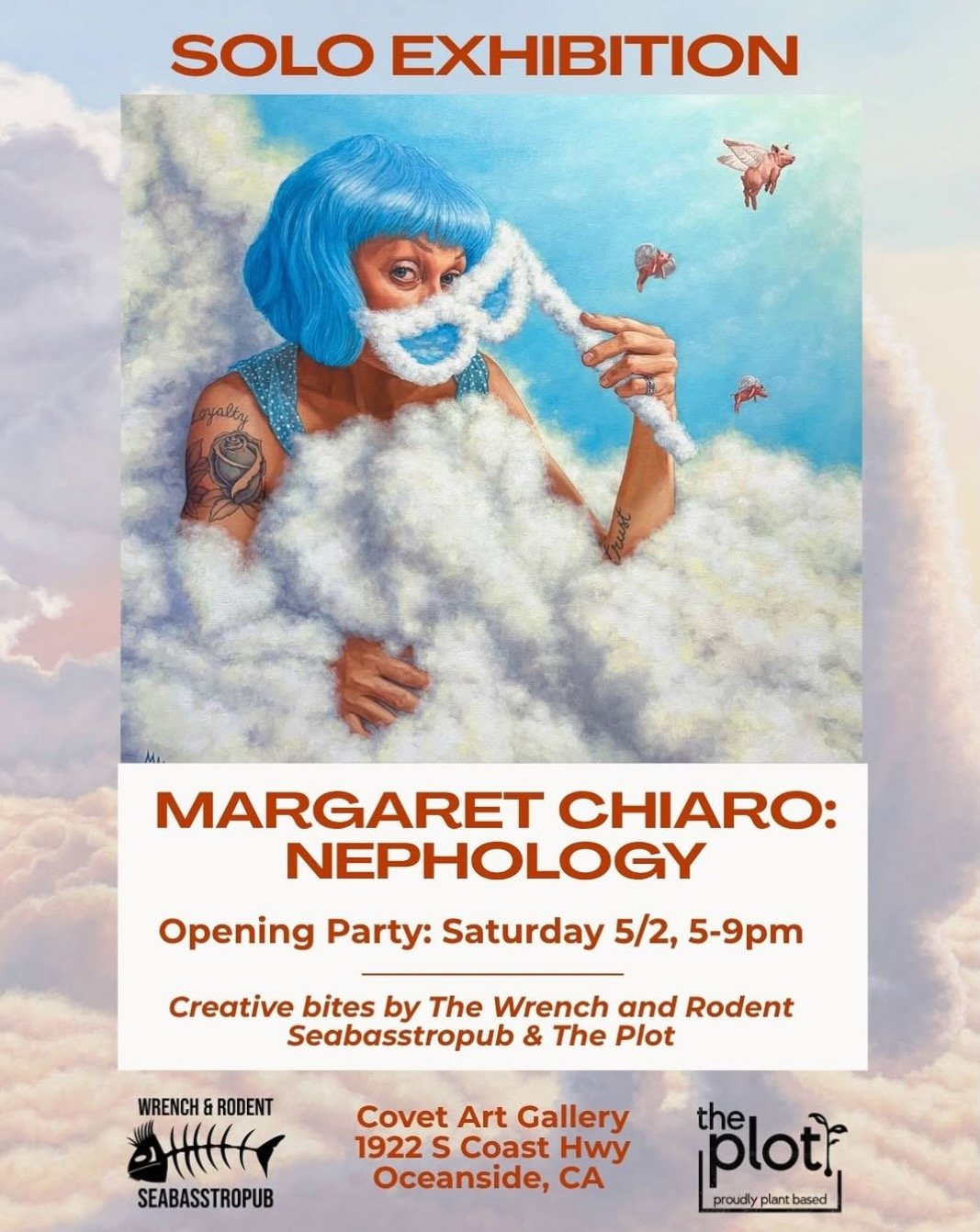Exhibition Reception:  Margaret Chiaro: Nephology
