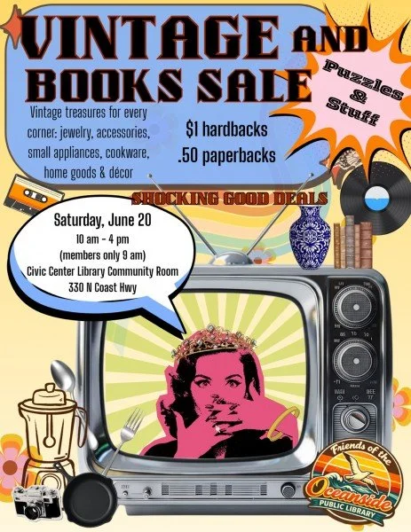 Vintage Book Sale