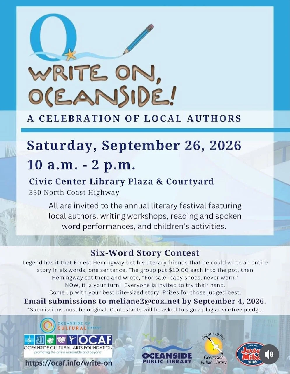 Write On Oceanside