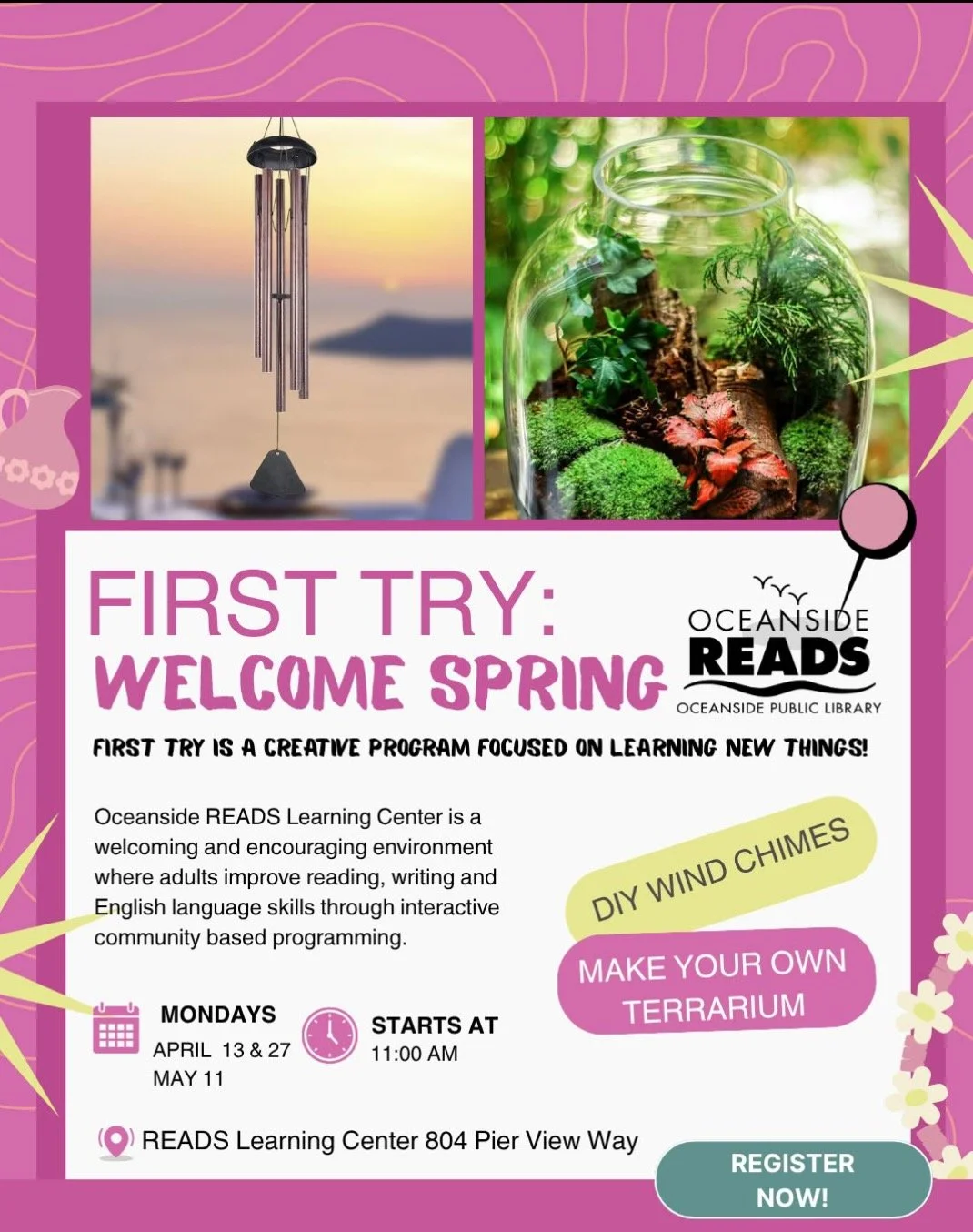 First Try: Welcome Spring