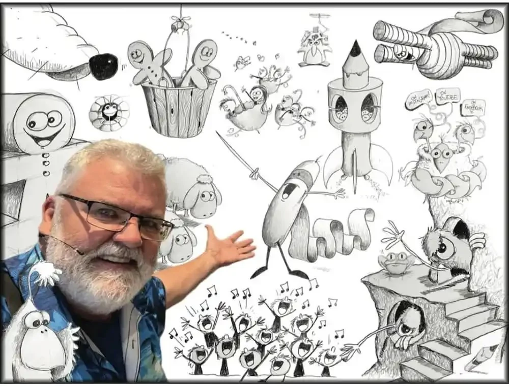  Artist Workshop: Cartoon Illustration with Mark Kistler