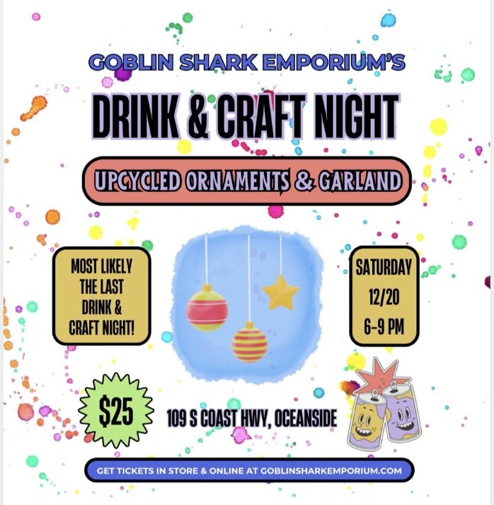 Drink &amp; Craft Night