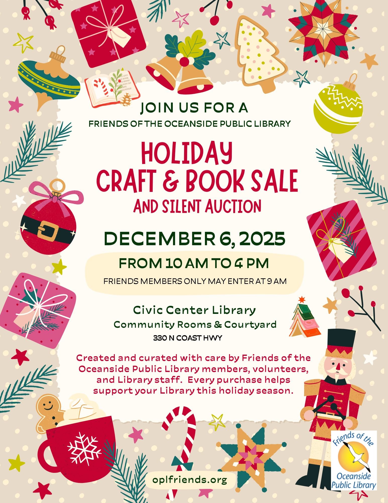 Holiday Craft and Book Sale