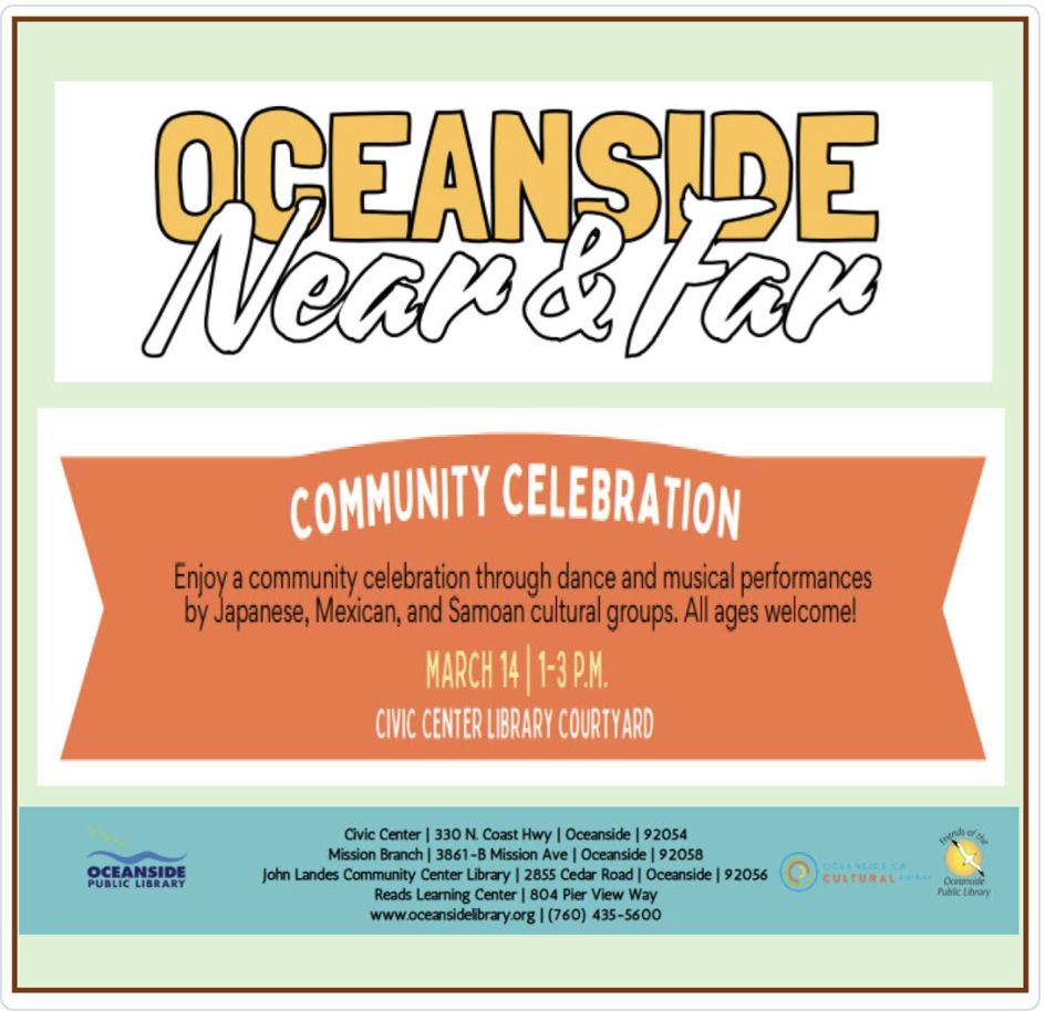 Oceanside Near and Far: Community Celebration