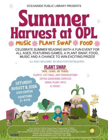 Summer Harvest at OPL