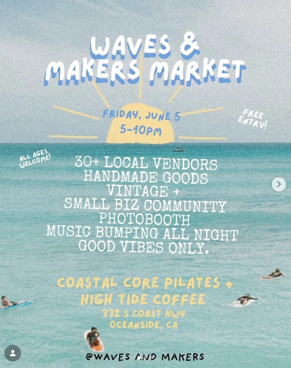 Waves and Makers Market