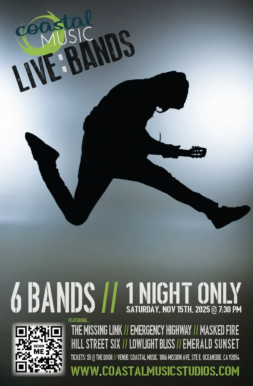 Coastal Music LIVE : BANDS