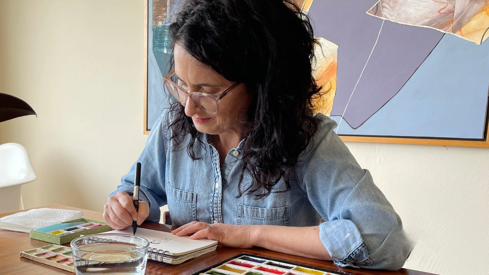 Self Compassion Through Art Journaling with Lea Seigen Shinraku