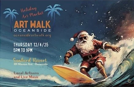 Oceanside Art Walk: Holiday Edition