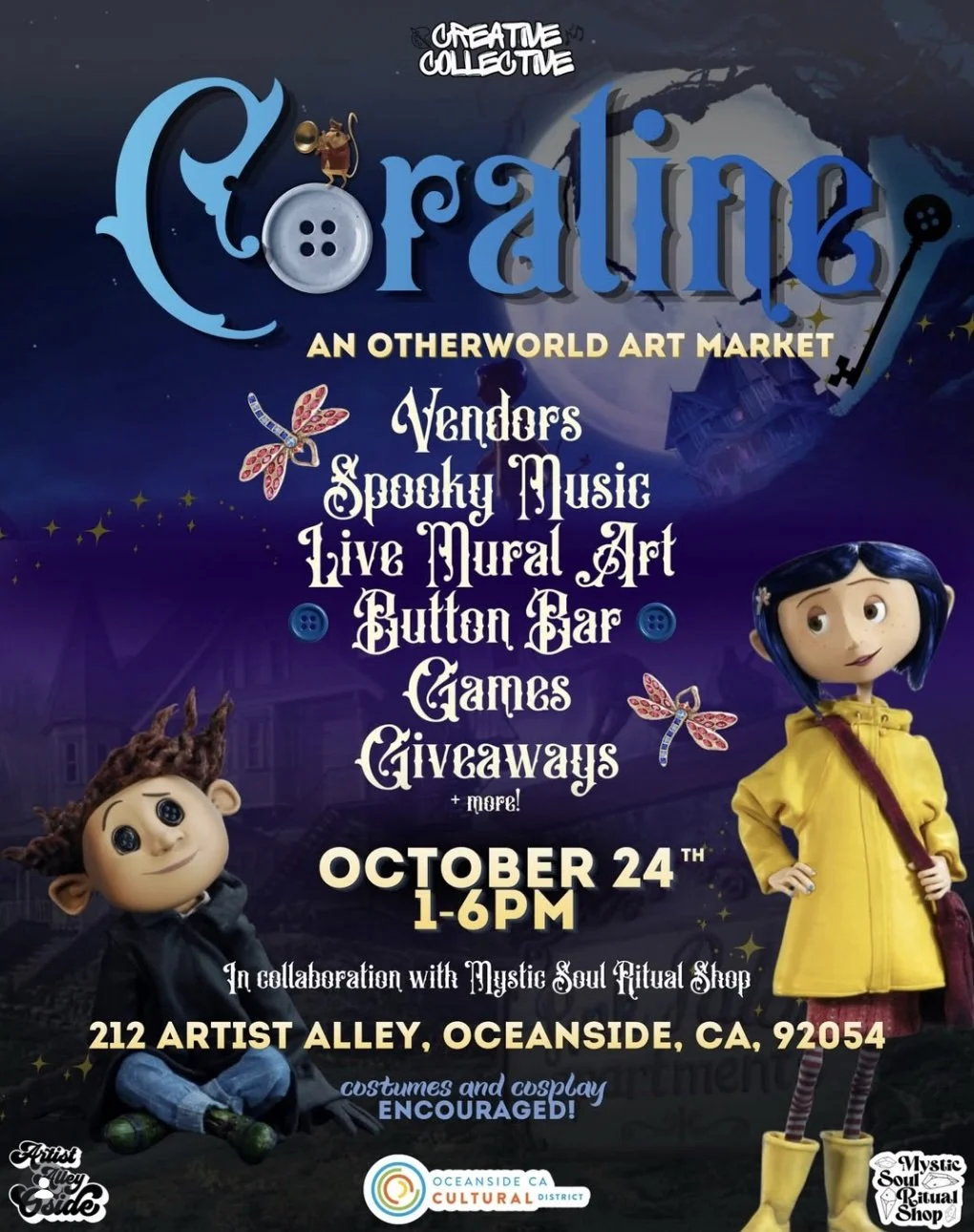 Coraline Otherworldly Market