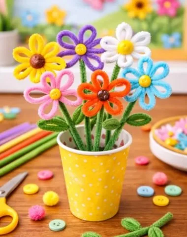 Artsy Adults - Everlasting Flower Arrangement
