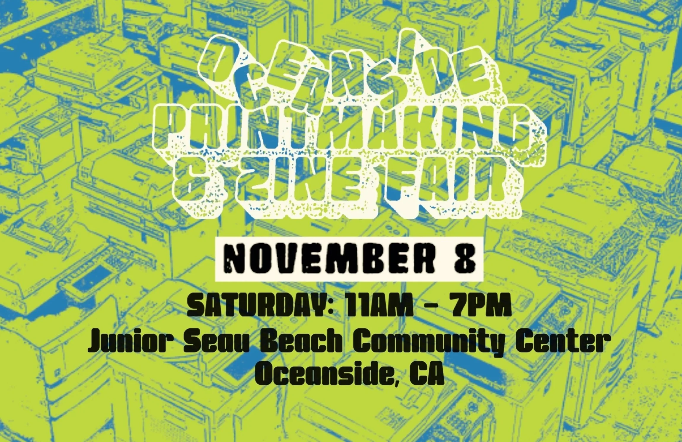 Oceanside Printmaking & Zine Fair