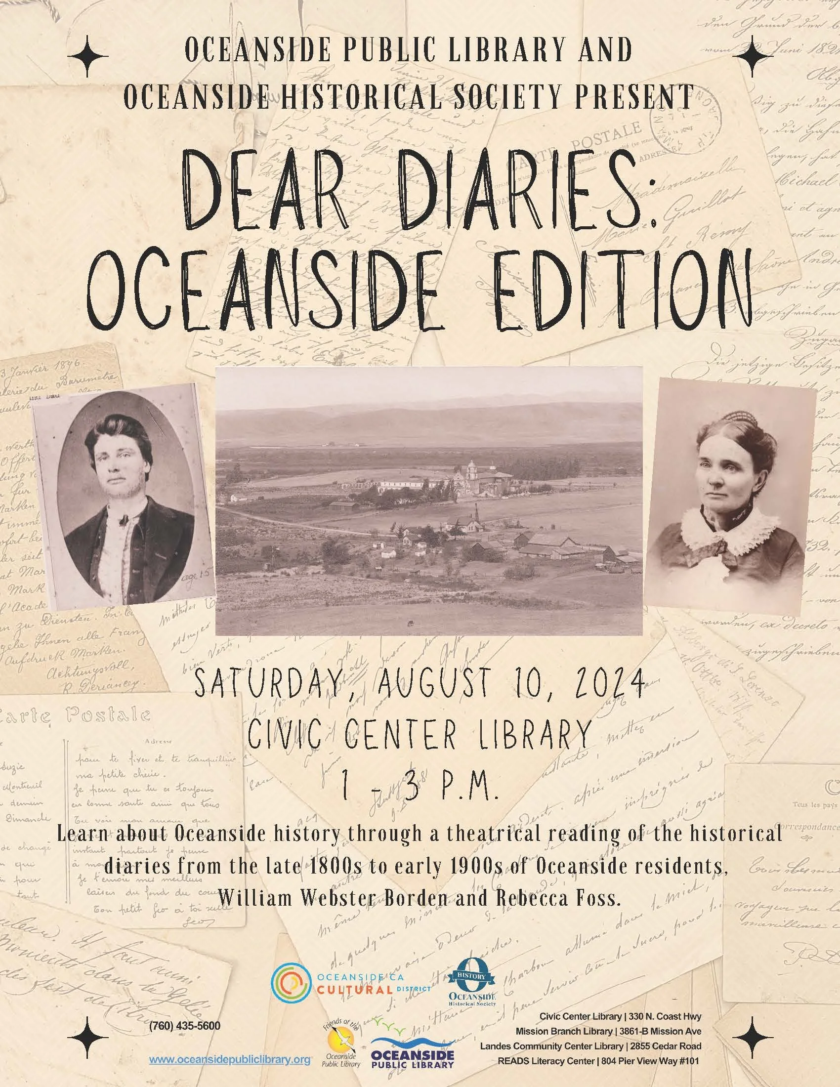 Dear Diaries: Oceanside Edition