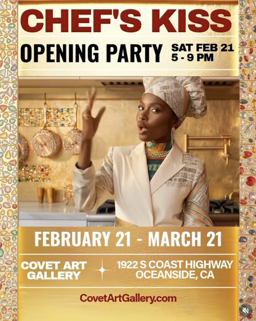 Exhibition Reception: Chef's Kiss