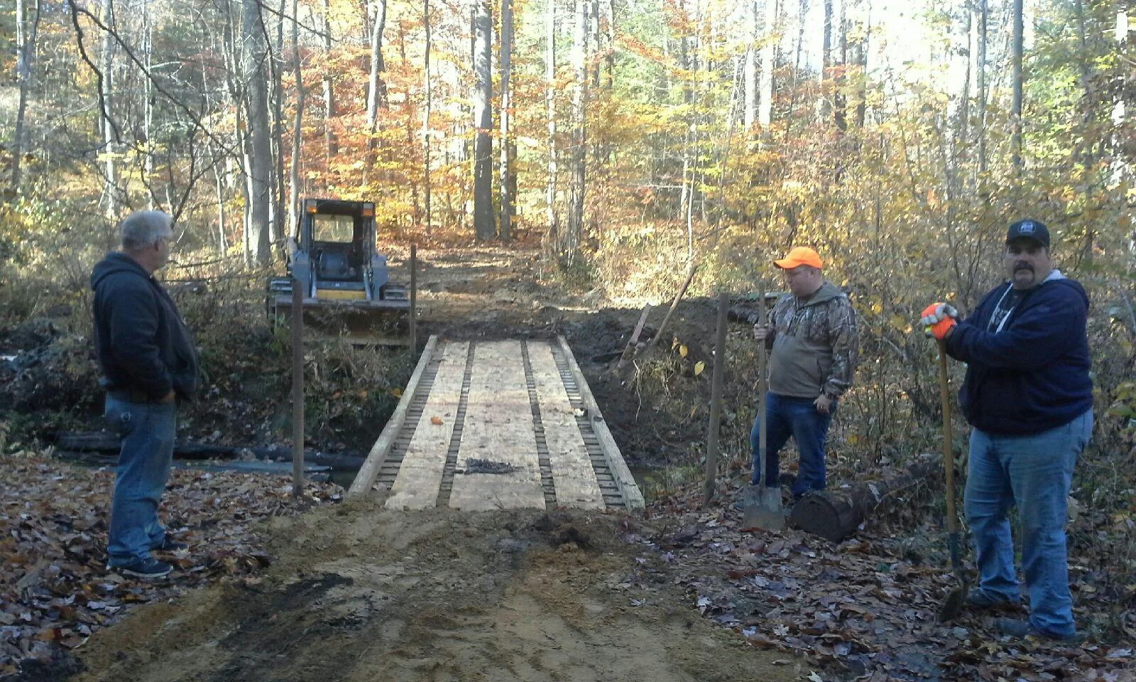      

 
    thank you to the guys that have been helping out recently with our brush removal and bridge repairs. Re decking of the Home Tavern and happy valley bridges were completed. We will be posting more work parties to help get the trails in ti